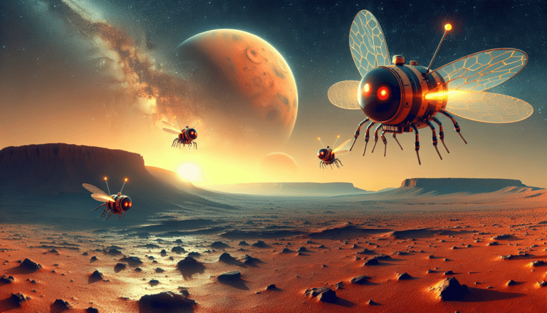 NASA Quiere Enviar Robots "Marsbees" al Planeta Rojo - El Futuro de la Exploración Espacial