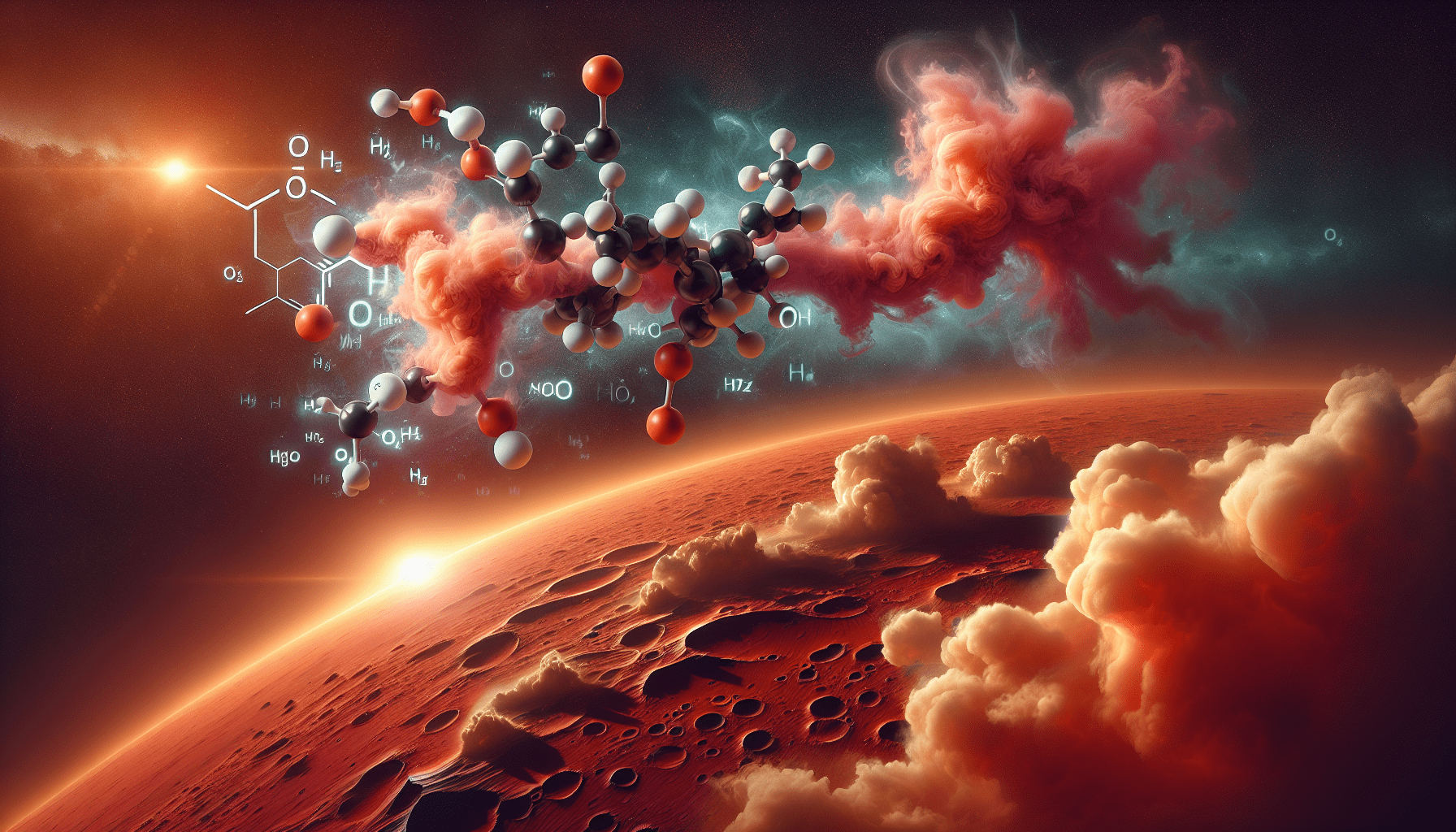 Descubren que la materia orgánica en Marte se creó a partir de formaldéhido atmosférico