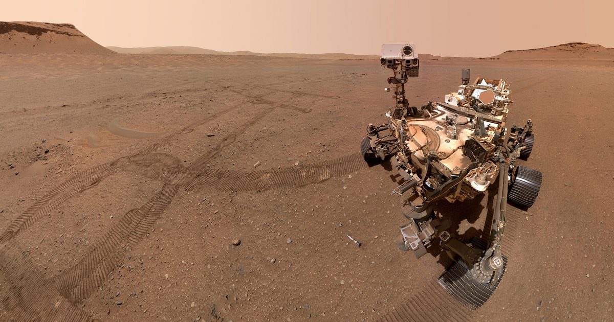 Rover Perseverance de la NASA en Marte