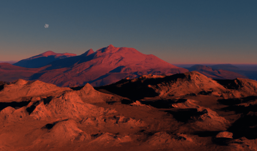 Los gigantes solitarios de Marte: el misterio de sus enormes montañas